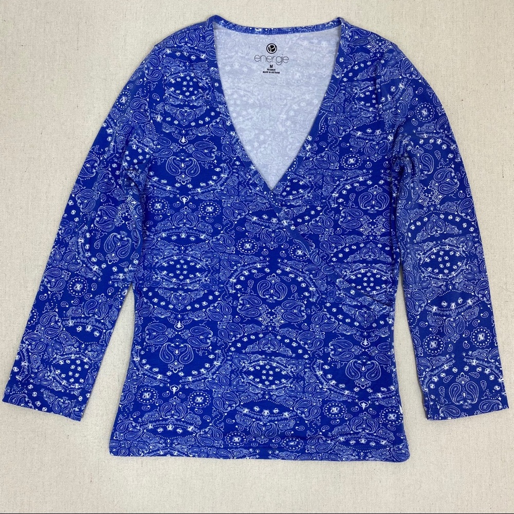 Energy Casual V Neck Top